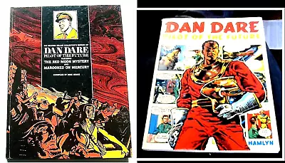 Buy DAN DARE-RED MOON MYSTERY/MAROONED ON MERCURY Volume 2 Hawk Books Hardback H/b • 25.99£