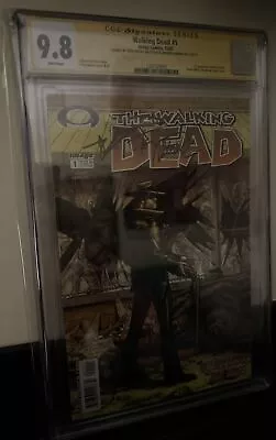 Buy Walking Dead #1 CGC SS 9.8 Signature Series By Kirkman Moore Grail Image Comics • 7,999.99£