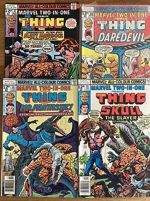 Buy Marvel Two In One Comic #35,36,37,38 4 Issues ! • 15£