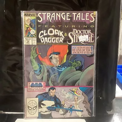 Buy Strange Tales 14 Featuring Dr.Strange And Cloak And Dagger 1987 Series • 6.50£