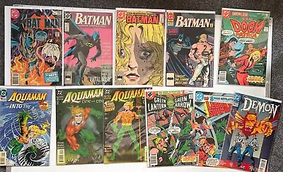 Buy 11 Vintage Dc Comics Batman Aquaman Job Lot Many 1st Issues [big Comics Sale] • 5.99£