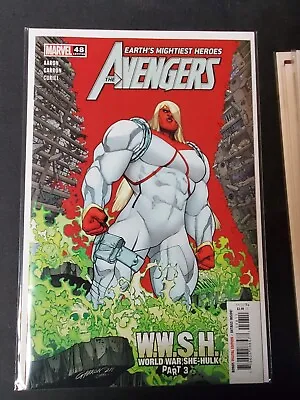 Buy Avengers #48 (Marvel, 2018) - LGY #748 - Aaron - World War She-Hulk • 1.57£