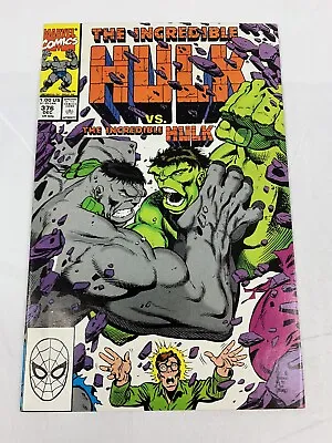Buy The Incredible Hulk #376 Vs Grey Hulk - 1st Agamemnon Marvel Comics - Rare Comic • 12.73£