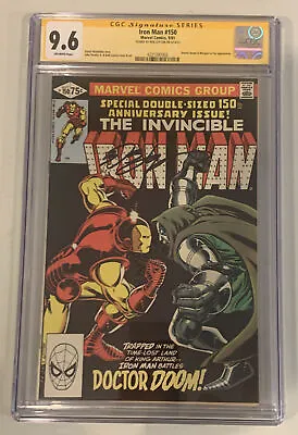 Buy Marvel Iron Man #150 (1981) CGC SS 9.6 SIGNED Bob Layton • 236.49£