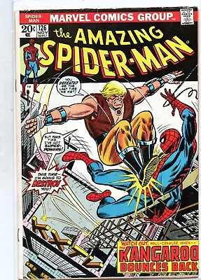 Buy Marvel Bronze Age Amazing Spiderman 126 1973 Rare VG/FN 5.0 Comic Key Mid Grade • 16.99£
