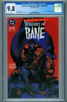 Buy Vengeance Of Bane #1 // CGC 9.8 // Batman // Comic Book // 4346835009 • 292.80£
