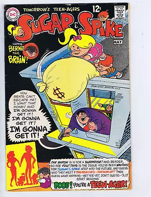 Buy Sugar And Spike #82 DC 1969 In '' Poof ! You're A Teen-Ager ! '' • 17.39£