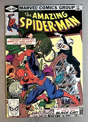 Buy THE AMAZING SPIDER-MAN 204 (VF/NM 9.0) BLACK CAT 1st DAWN STARR (FREE SHIPPING)* • 23.73£