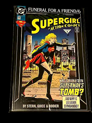 Buy Action Comics #686 Funeral For A Friend - NM Condition HIGH GRADE!!! • 2.52£