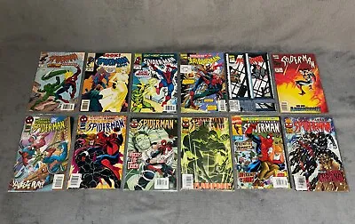Buy Vintage Marvel's Spider-Man Comics 1993-1997 Editions - 12 In Total • 4.99£
