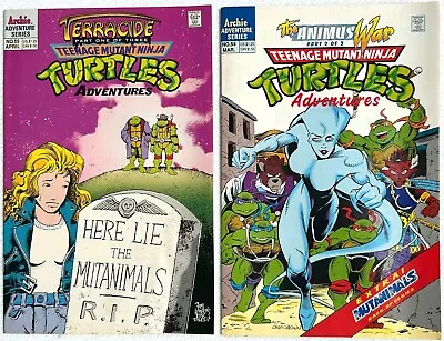 Buy Set Of 2 Teenage Mutant Ninja Turtles Archie Comics - #54, 55 - NICE • 23.72£