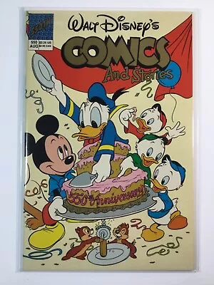 Buy Walt Disney’s Comics And Stories (1990 Dell/gold 🔑 Key) #550 Vf 8.0 • 12.75£