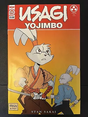 Buy Usagi Yojimbo #20 - Stan Sakai 2nd Print Variant - 2021 IDW - NM+ • 9.56£