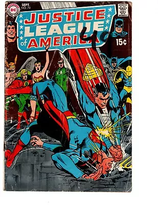 Buy Justice League America #74 1969 G/VG Condition Free Shipping! • 10.25£