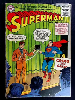 Buy Superman #103 GD 2.0 Vintage DC Comics 1956 • 55.18£