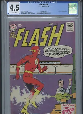 Buy The Flash Vol 1 #108 1959 CGC 4.5 • 245.39£