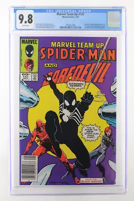 Buy Marvel Team-Up #141 - Marvel Comics 1984 CGC 9.8 NEWSSTAND • 634.58£