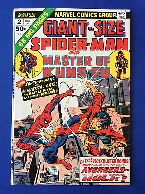 Buy Giant-Size Spider-Man #2 VFN+ (8.5) MARVEL ( Vol 1 1974) (C) • 36£