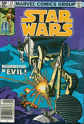 Buy Star Wars #51 Marvel Comics 1981 VF • 15.79£