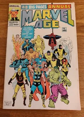 Buy COMIC - Marvel Age Annual #2 1986 Giant Sized Annual • 7£
