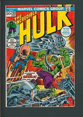 Buy The Incredible Hulk #163 Marvel 1973 • 10.46£