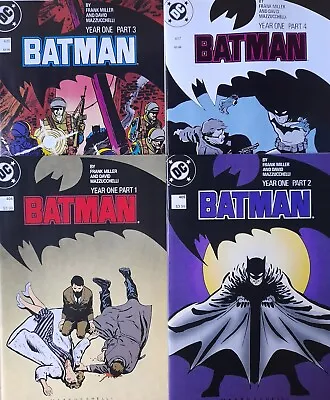Buy BATMAN YEAR ONE Complete Set #404 #405 #406 #407 Facsimiles (2023) FREE UK PPH  • 31.99£