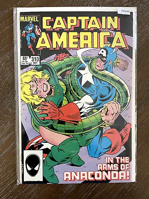 Buy Captain America #310 Marvel Comic Book 1st Serpent Society 7.5 Ts13-41 • 17.41£
