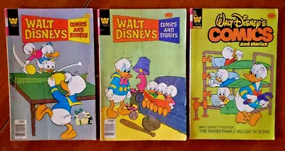 Buy Lot Of 3 Walt Disney's Comics And Stories From 1962-1984 Whitman • 16.68£