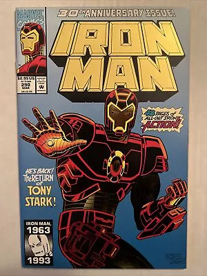 Buy Iron Man #290 (Mar 1993, Marvel) 30th Anniversary Issue Return Of Iron Man VF/NM • 6.43£