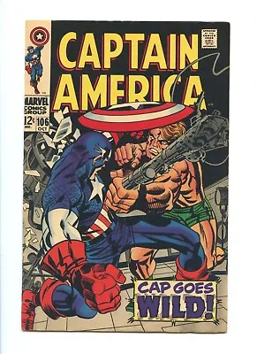 Buy Captain America #106 1968 (FN 6.0)* • 23.99£
