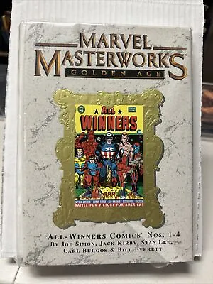 Buy Marvel Masterworks: Golden Age All-Winners Comics #1 (Marvel, December 2005) • 35.56£