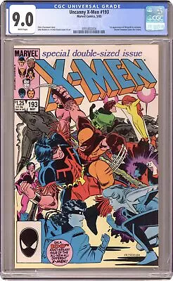 Buy Uncanny X-Men #193 CGC 9.0 1985 3955802006 • 52.18£
