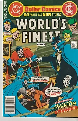 Buy Dc Comics Worlds Finest #249 (1978) 1st Print F • 12.95£