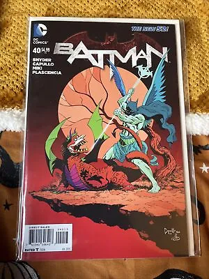 Buy Batman #40 3rd Print New 52 DC Comics 2015 Sent In A Cardboard Mailer • 5.99£