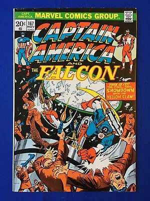 Buy Captain America #167 VFN (8.0) MARVEL ( Vol 1 1973) (3) • 17£