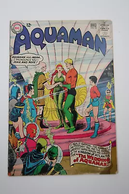 Buy Aquaman #18   Silver Age DC Comics 1966 Aquaman Marries Mera & Is Crowned King • 55.34£