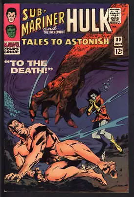 Buy Tales To Astonish #80 7.5 // 2nd Appearance Of Tyrannus Marvel Comics 1966 • 57.91£