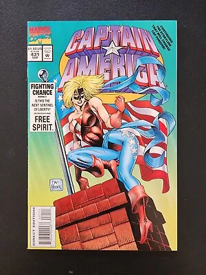Buy Marvel Comics Captain America #431 September 1994 1st App Of Free Spirit (a) • 3.16£