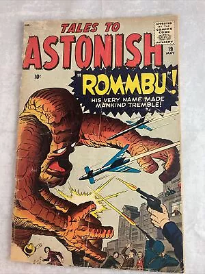 Buy Tales To Astonish “ROMMBU” 1961 May 19th Ten Cent Used Comic Book. • 35.58£