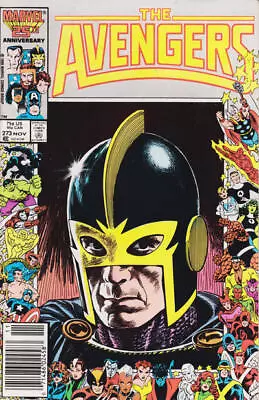 Buy Avengers, The #273 (Newsstand) VG; Marvel | Low Grade - 25th Anniversary Frame C • 6.80£