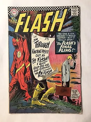 Buy DC Comics The Flash Comic No 159 March 1966 12c USA   The Flash Final Fling!  • 49.99£