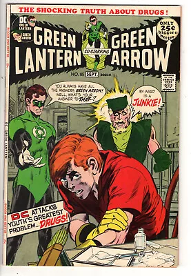 Buy Green Lantern #85 (1971) - Grade 6.0 - Speedy Junkie - Anti-drug Story! • 119.93£