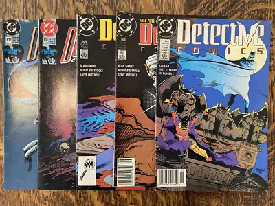 Buy Lof Of 5 DC Detective Comics #'s 603, 604, 605, 634, 637 • 8.64£
