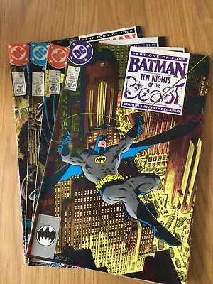 Buy DC Comics Batman 10 Nights Of The Beast 4 Part Mini Series #417 418 419 420 • 30£