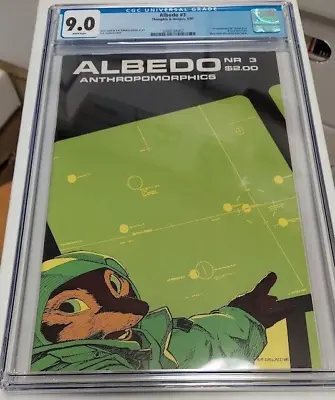 Buy Albedo #3  CGC 9.0 2nd App Of USAGI YOJIMBO Stan Sakai Thoughts & Images 1985 • 99.90£