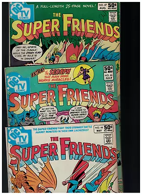 Buy Super Friends #44, #46, #47 - Batman - Wonder Woman - Jack O'lantern -ships Free • 11.97£
