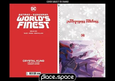 Buy Batman / Superman: Worlds Finest #21c - Dc Holiday Card Edition Variant (wk47) • 5.85£