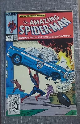 Buy Amazing Spider-Man #306 Marvel VF/8.0 Todd McFarlane Action Comics #1 Homage  • 20.27£