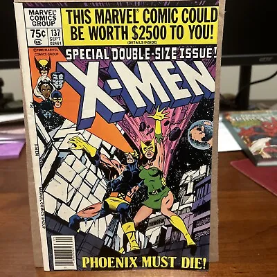 Buy Uncanny X-Men #137 (1980) Key! Death Of Phoenix VF/NM NEWSSTAND!! • 63.22£