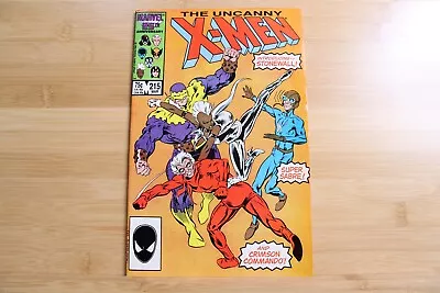 Buy The Uncanny X-Men #215 Marvel 25th Anniversary VF/NM - 1986 • 5.53£